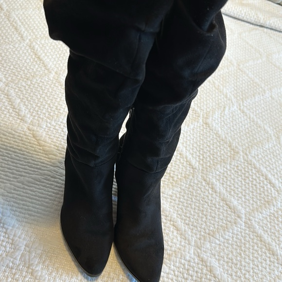 Charles by Charles David Black Point-toe Womens Boots Size 6M - Picture 3 of 13